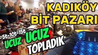 Kadıköy bit pazarı | Ucuz Ucuz Topladık | 570₺ lik ürünü 15₺ ye aldık | Ürün incelemeli #flohmarkt