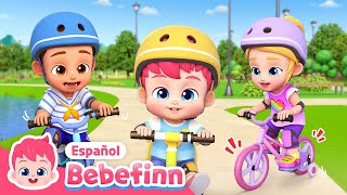 Aprendamos a Montar en Bicicleta🚲 | La Canción de la Bicicleta | Bebefinn Canciones Infantiles