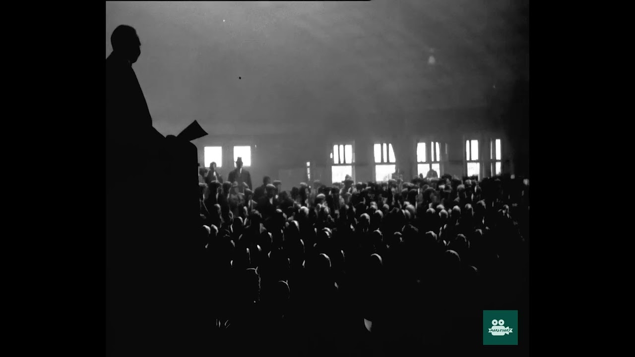 Den Bosch Brabanthallen in het verleden tijdens opening veemarkt HD Remasterd