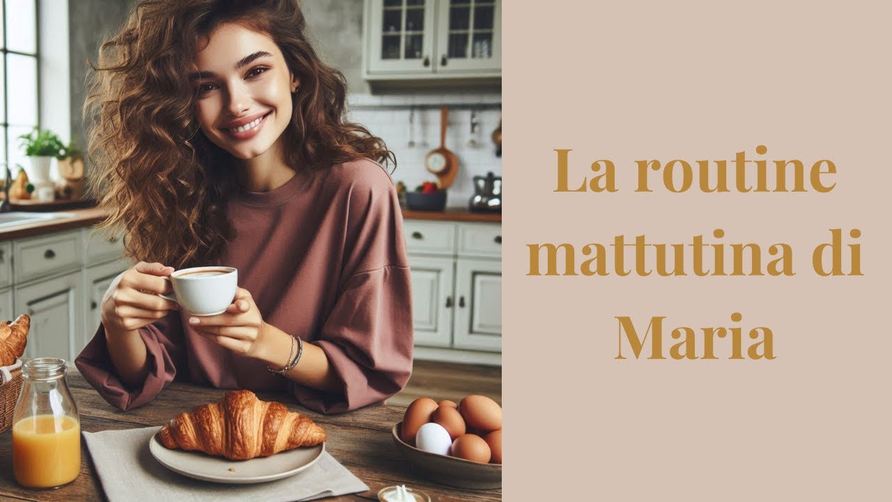 Learn Italian with a Short Story | Maria's Morning Routine - YouTube