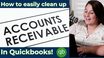 How to clean up your accounts receivable account in QBO!