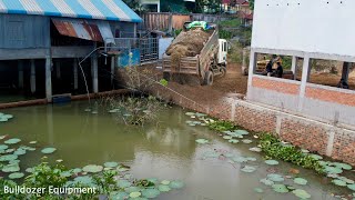 The Project !!! to fill the around the house with 100% Water using small-scale equipment.