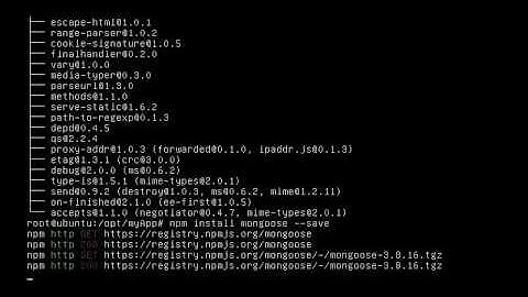 13min install, configure and RUN a MEAN stack from nothing (Mongo, Node.js and Express)