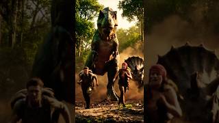 The Last Roar | Humans vs Dinosaurs,A Prehistoric AI Short Film🌍 #evolution #dinosaur #survival