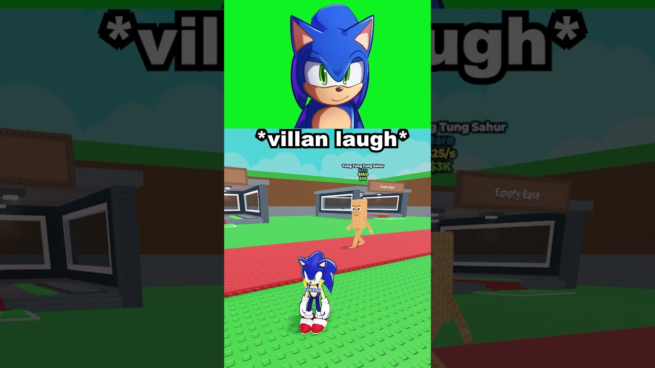 Sorry I Had To Do It Roblox Stealabrainrot Sonic