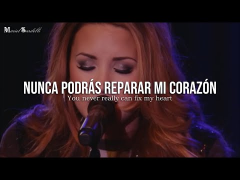 • Fix A Heart – Demi Lovato (An Intimate Perfomance) || Letra en Español & Inglés | HD
