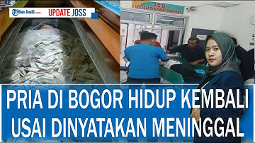 Detik-detik Pria di Bogor Hidup Kembali Usai Dinyatakan Meninggal, Tubuhnya Gerak saat Peti Dibuka