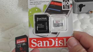 SANDISK Ultra 32GB MicroSDHC class 10 MEMORY CARD review