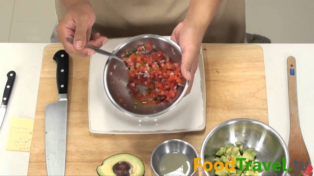 สลัดอโวคาโด Avocado Salad