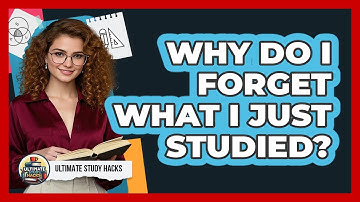 Why Do I Forget What I Just Studied? - Ultimate Study Hacks