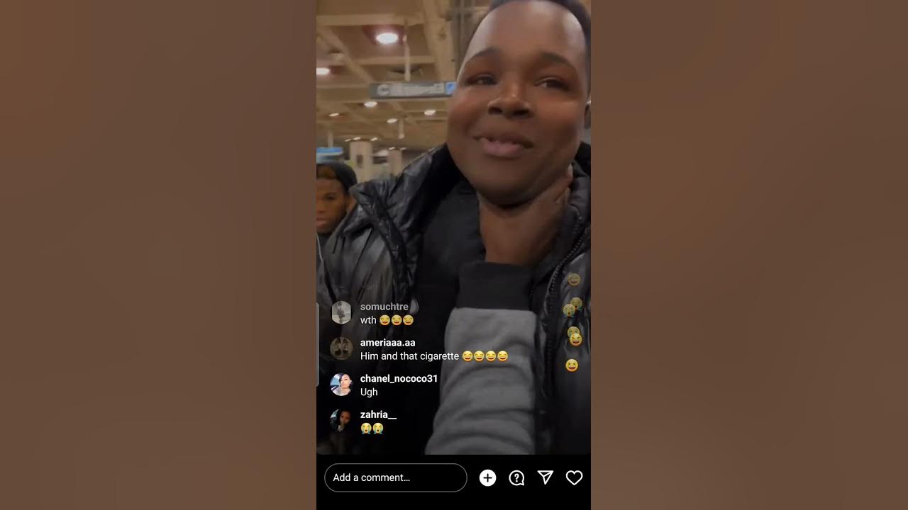 It s Going Down At The Train Station Shamar Larry Going At It it-s-going-down-at-the-train-station-shamar-larry-going-at-it