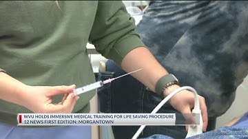 WVU Medicine holds simulations to practice life-saving procedure