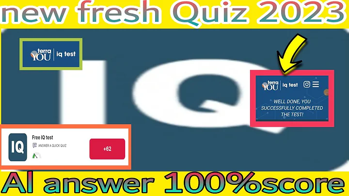 IQ test Quiz Answer 100% score | terrayou