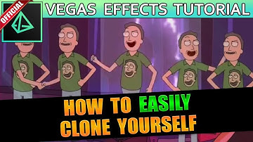 VEGAS Effects / VEGAS POST: How To Clone Yourself 👨‍🏫 VEGAS Tutorial #84