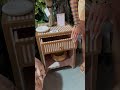 Kora Cotton Jute Contract-Grade Accent Stool