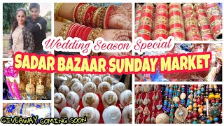 Sadar Bazar Delhi | Sadar Bazar Sunday Market Delhi | Latest Feb collection 2021