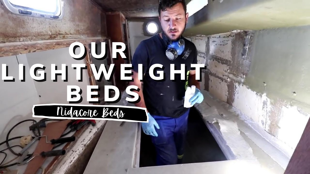 Fitting in our COMPOSITE BEDS! | YACHT REBUILD WEEK 14