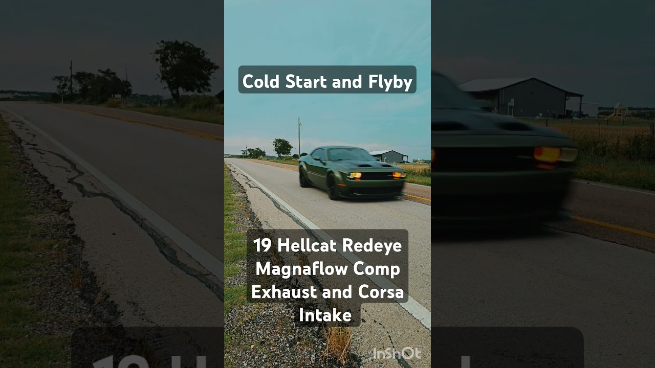 Redeye Corsa Intake and Magnaflow Comp exhaust. Cold start and... 