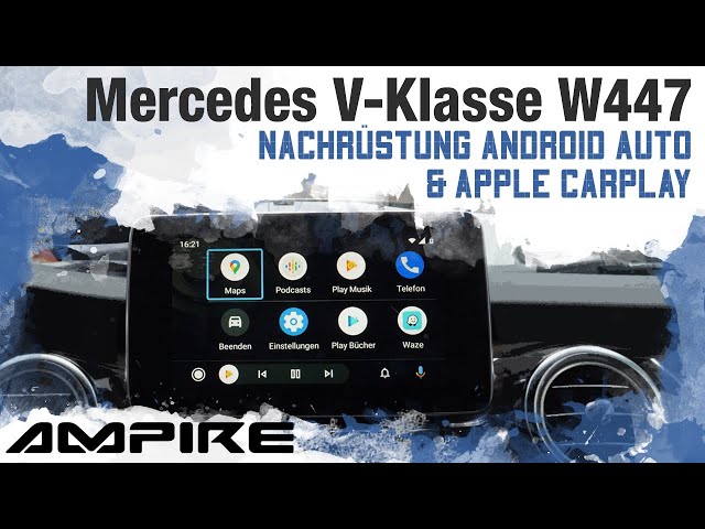 Mercedes V-Klasse 447 Facelift Carplay Android Auto Nachrüstung – Star Tec  Motors Onlineshop