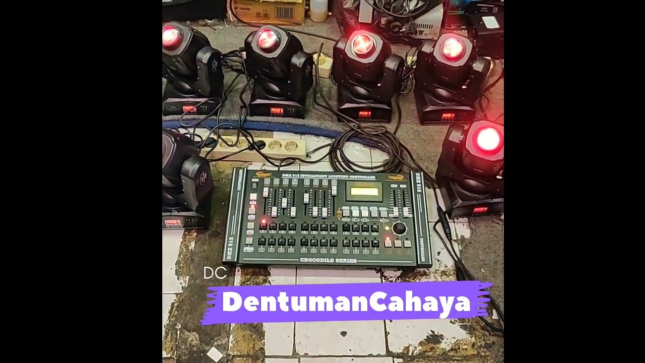 Mini Moving Head Beam Gobo 60 Watt