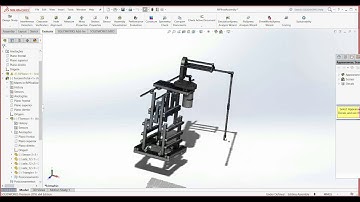 Lego Rotary Inverted Pendulum SolidWorks model