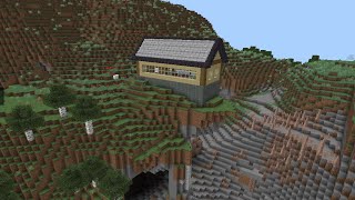 I Built A Dripstone Cliff Base