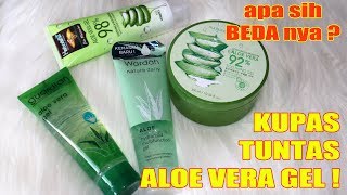 REVIEW SEMUA ALOE VERA GEL YANG PERNAH DIPAKAI | MELEMBABKAN & MENGHALUSKAN | Maria Soelisty