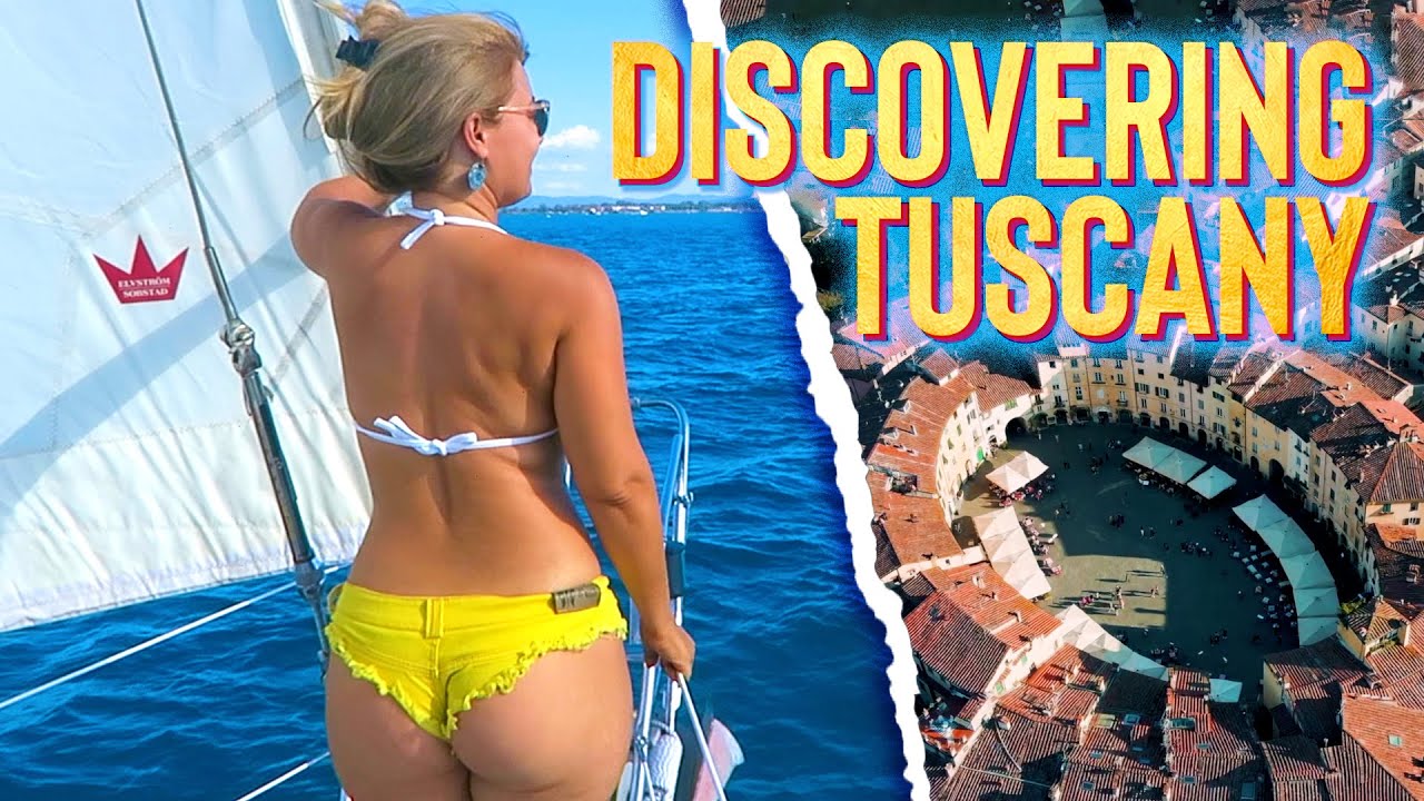 Ep 125 DISCOVERING TUSCANY Sailing Mediterranean Sea, Navegar a vela