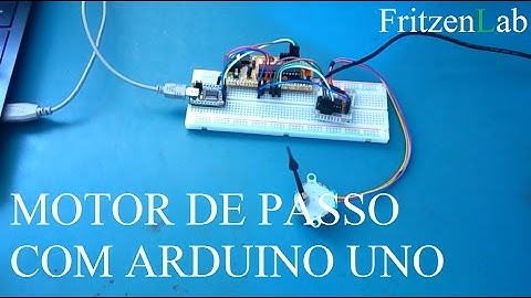 Controle de motor de passo com Arduino