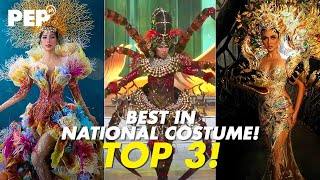 Miss Universe Philippines 2024 Top 3 Best in National Costume | PEP Hot Story