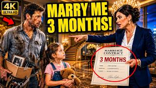 A Billionaire Asked the Single Dad to Marry Her for 90 Days — Then Begged Him Never to Leave