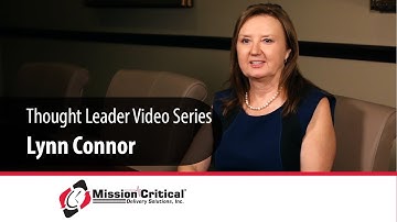 Why outsource your deliveries instead of handling it yourselves? | Lynn Connor | Mission Critical