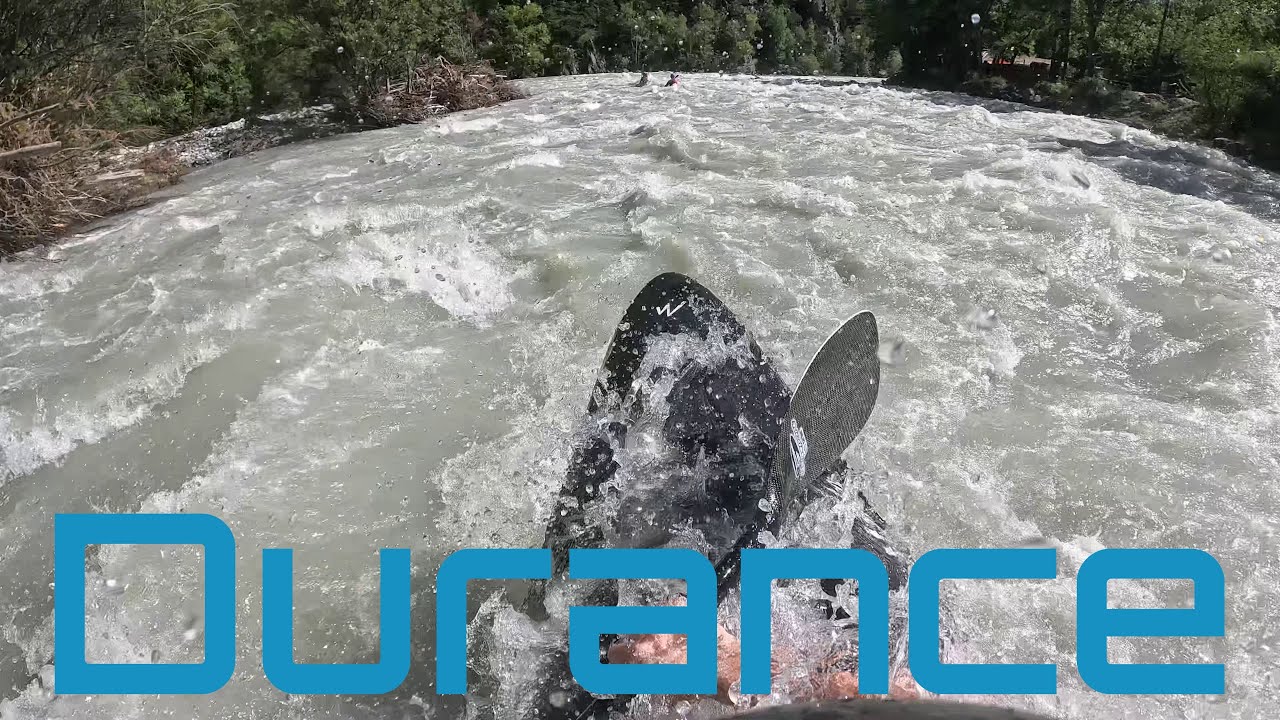 Durance -  Sunshine run - Kayak