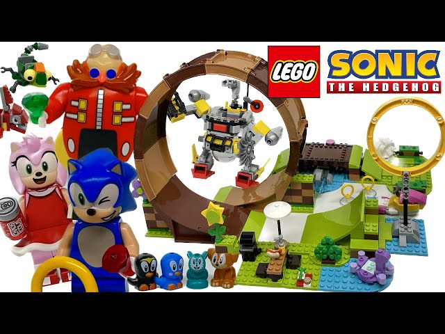 LEGO Sonic the Hedgehog Sonic's Green Hill Zone Loop Challenge 76994  Building Set