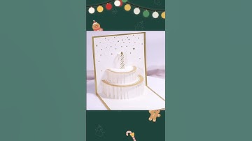 3d birthday cake greeting card birthday pop up cards 2023