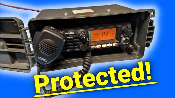 Cheap and Cheerful Ham Radio or CB Radio Carry Box / Temporary Mount