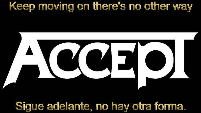 Accept - Midnight Mover (Lyrics on screen) 