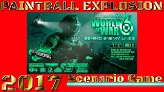 World At War 6 Scenario Paintball Game At Paintball Explosion 2017