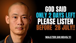 🛑 GOD SAID: ONLY 2 DAYS LEFT — PLEASE LISTEN BEFORE 28 JULY!! FINAL WARNING FROM HEAVEN!!