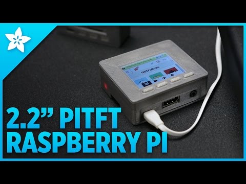 Adafruit 2.2 PiTFT for Raspberry Pi - Small Astroprint