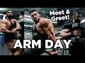 ROAD TO Olympia 2021 Ep6 - LAST ARM DAY + MEET & GREET W/Hadi Choopan, Derek Lunsford, Hany Rambod