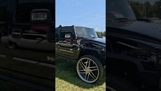 Hummer On 34s at #rickrosscarshow
