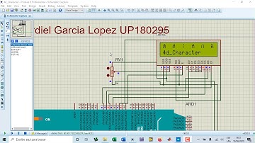 CARACTERES CON ACENTOS || LCD 16X2 || ARDUINO || PROTEUS