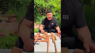 The mud gun is very accurate, folk crafts, folk skills