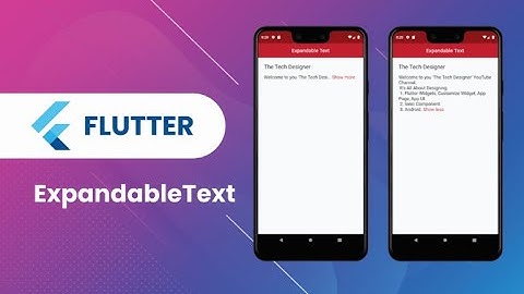 Flutter Widget | 86 | Expandable Text Useful Widget in Flutter App | Speed Code