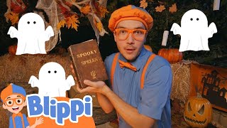 Blippi's Spooky Spell Halloween Special - Blippi | Kids Cartoons & Nursery Rhymes | Moonbug Kids