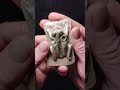 🗿frog, silver repousse'