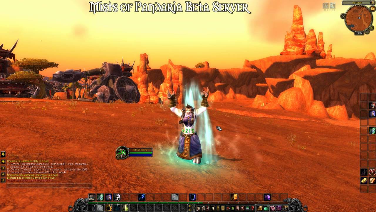 19 Resto Shaman on Mists of Pandaria Beta
