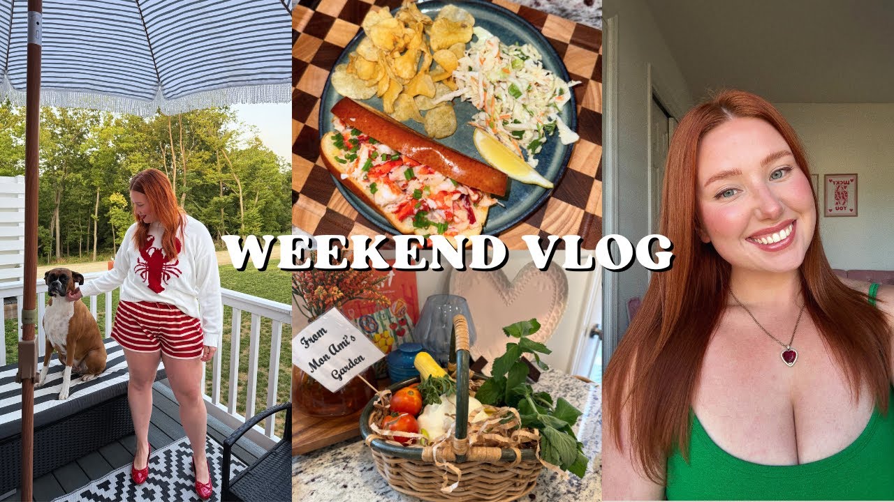 a cozy weekend vlog: easy meals, family time + mini fall clothing haul