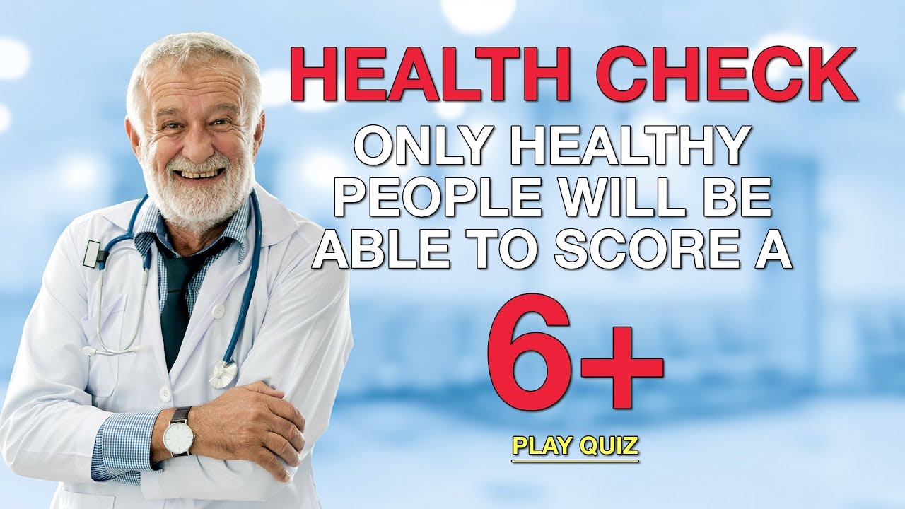 Health Check Medical Quiz YouTube